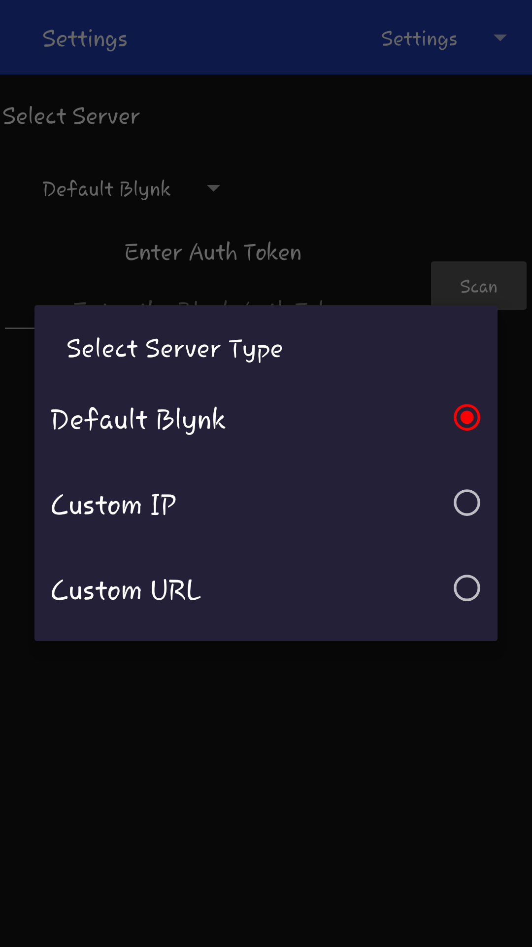 Server Select