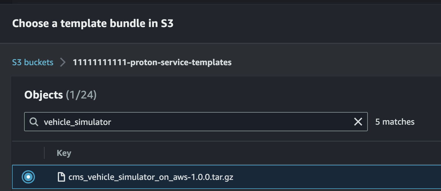 Proton Choose Template Object