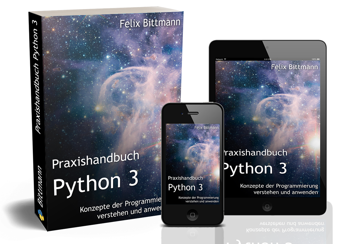 Praxishandbuch Python3 Cover