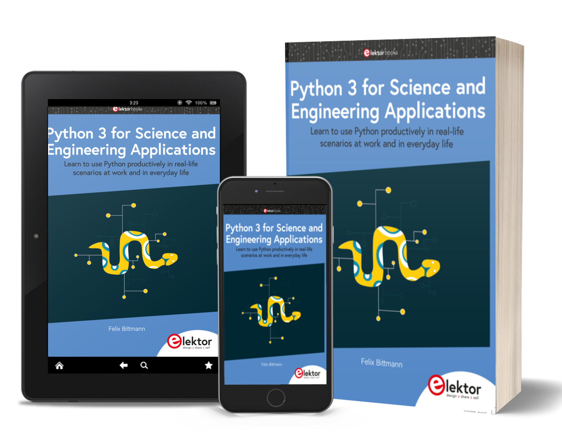 Praxishandbuch Python3 Cover