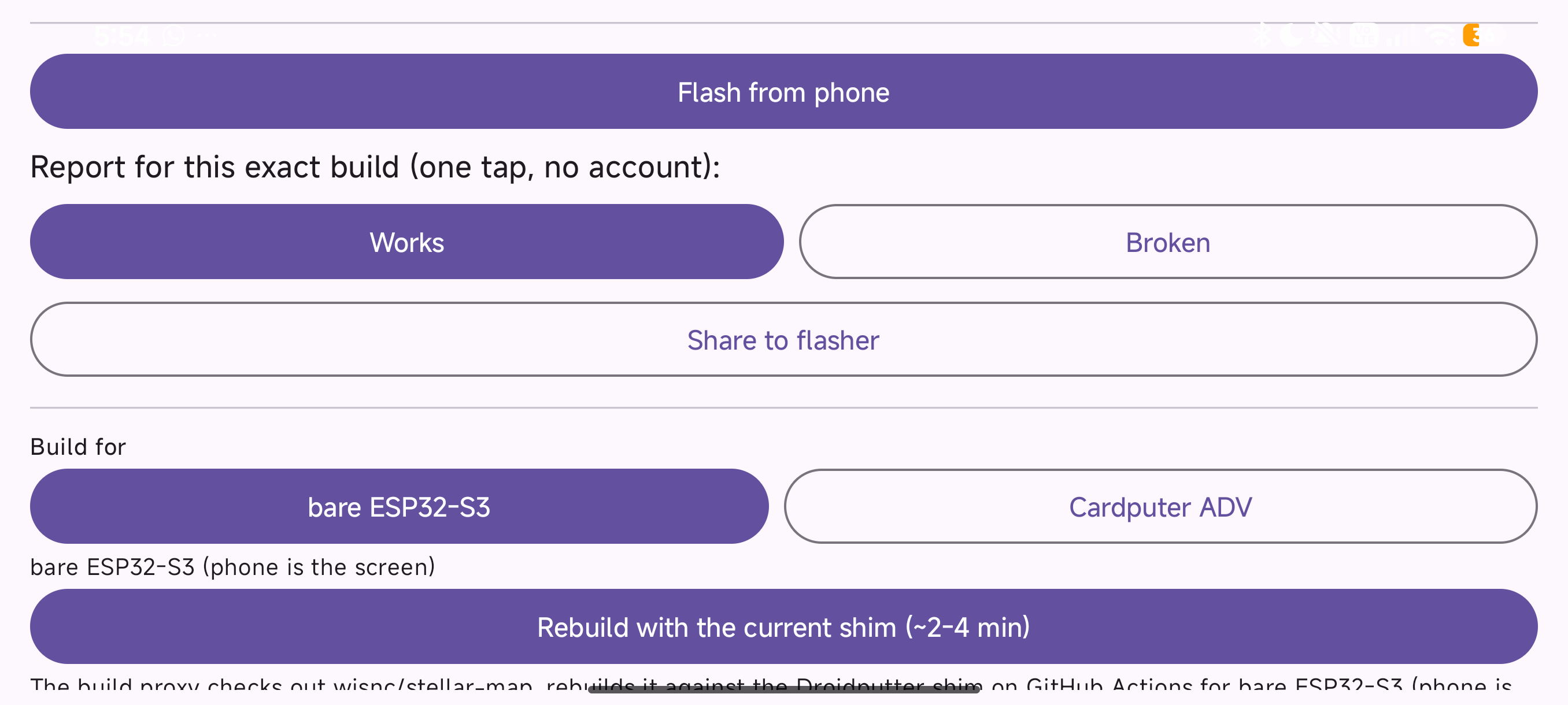 flash and verdict controls