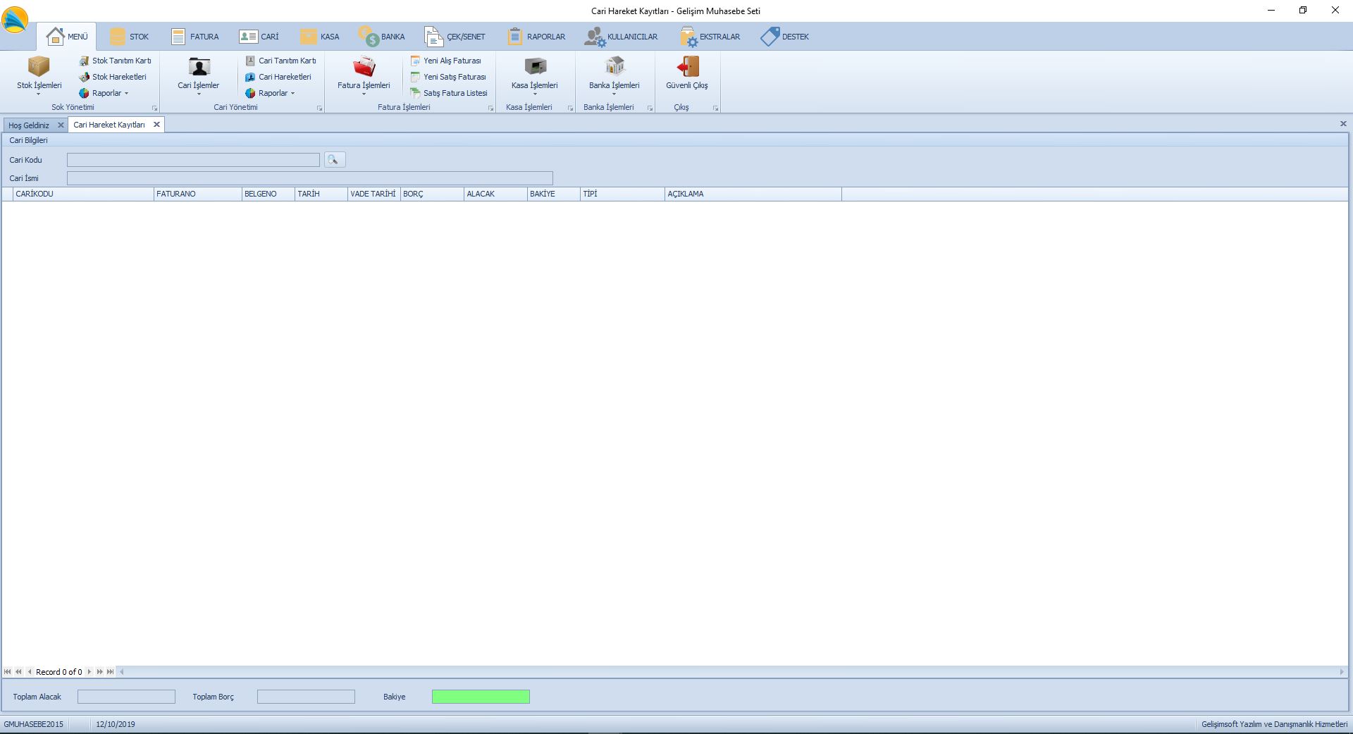 Example screenshot