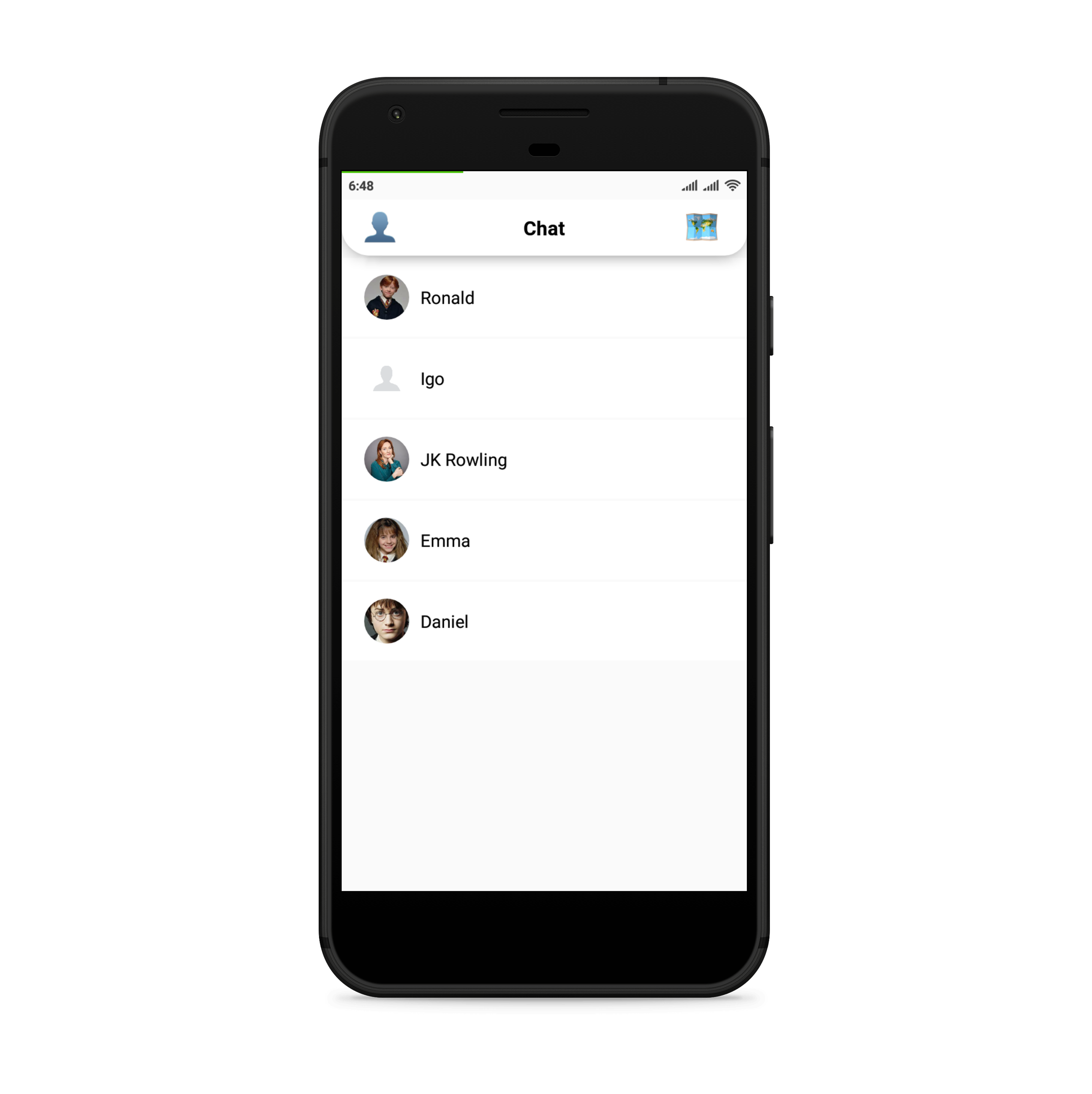 GitHub - fdlnfjrrmdni/halo: Simple Chat app with Maps for tracking your ...