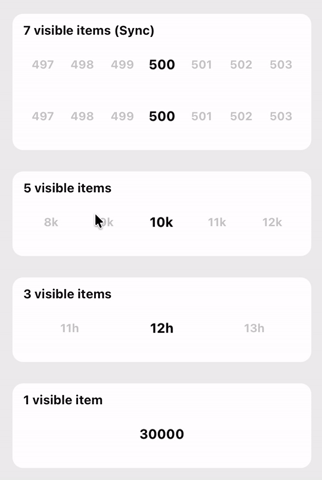 expo-horizontal-picker demo
