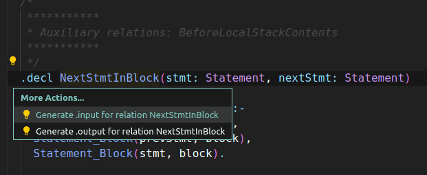 Genarate I/O example