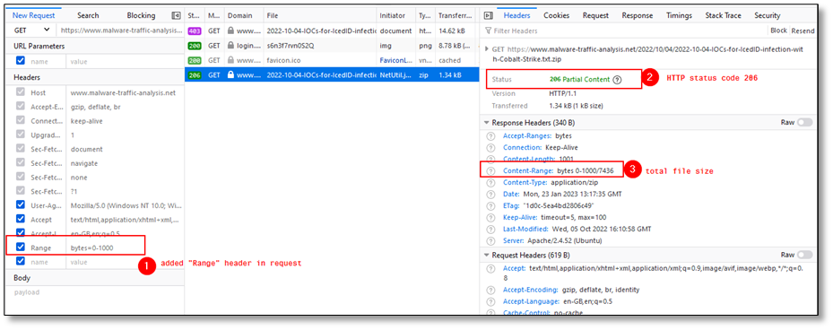 Sample response 1/2