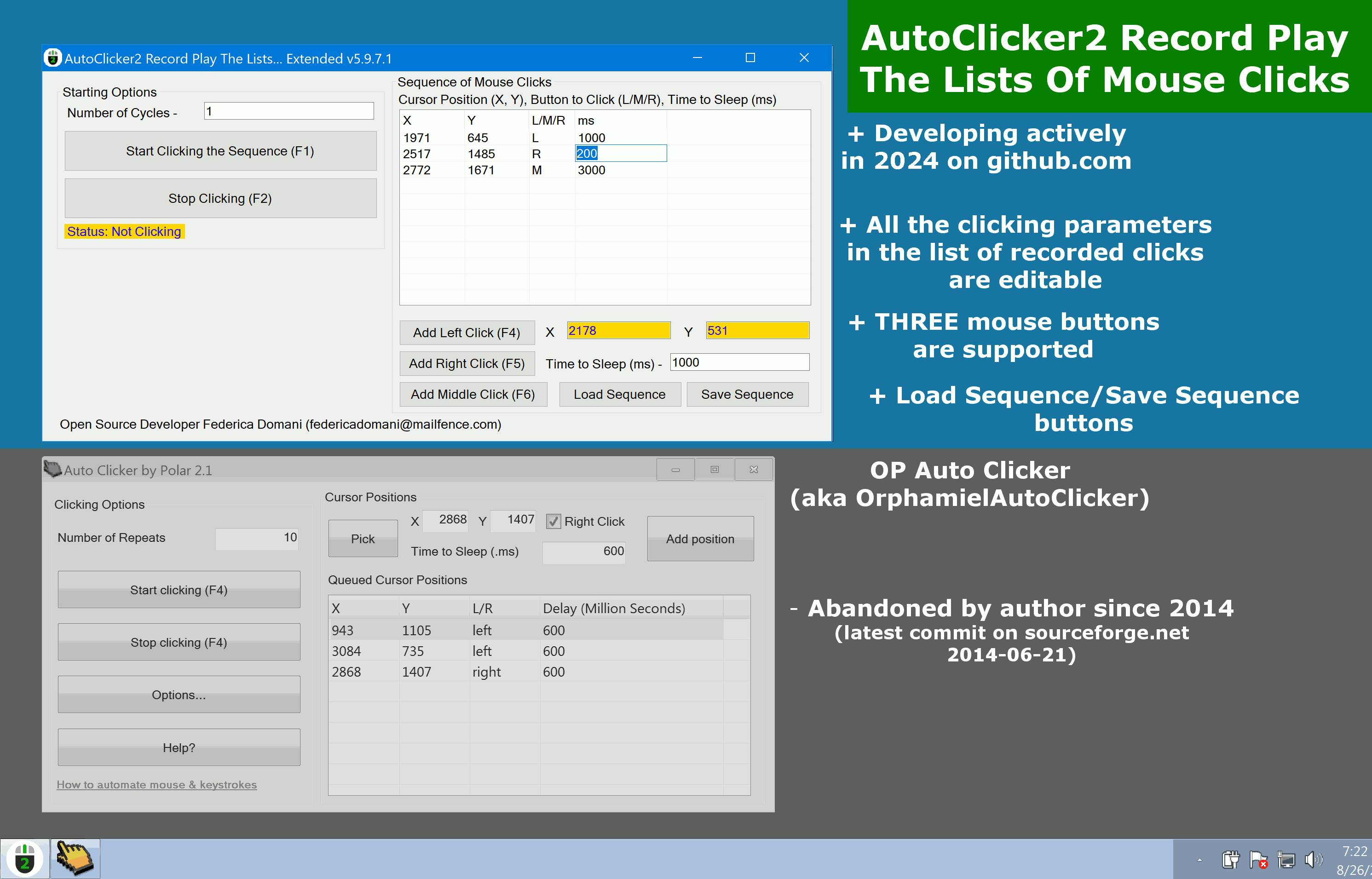 "AutoClicker2Ex" application