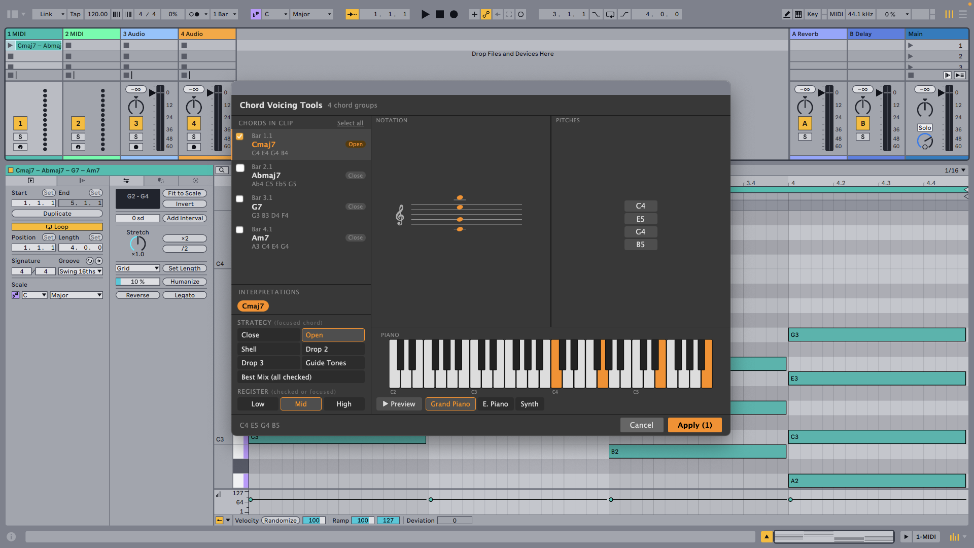 Chord Voicing Helper
