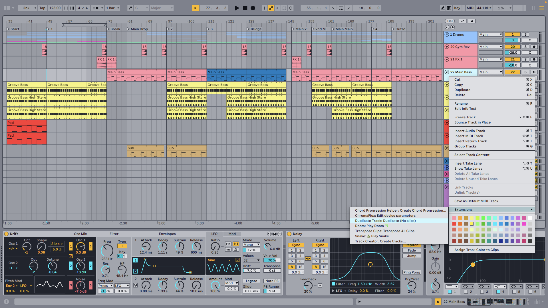 Duplicate Track
