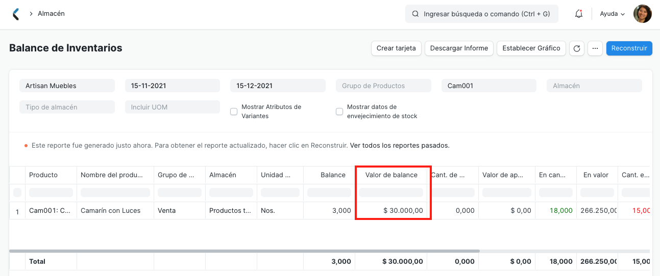 Stock Reconciliation