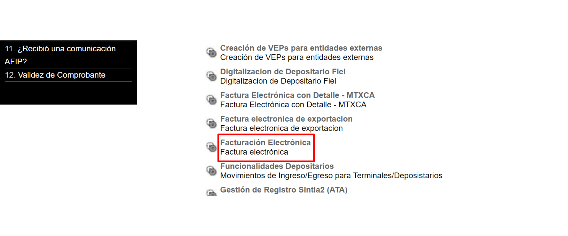 factura electronica