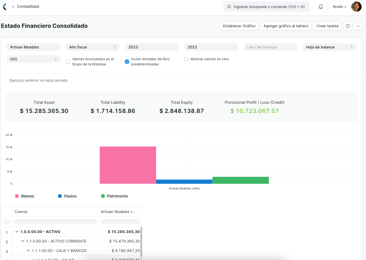 Consolidated Financial Statement