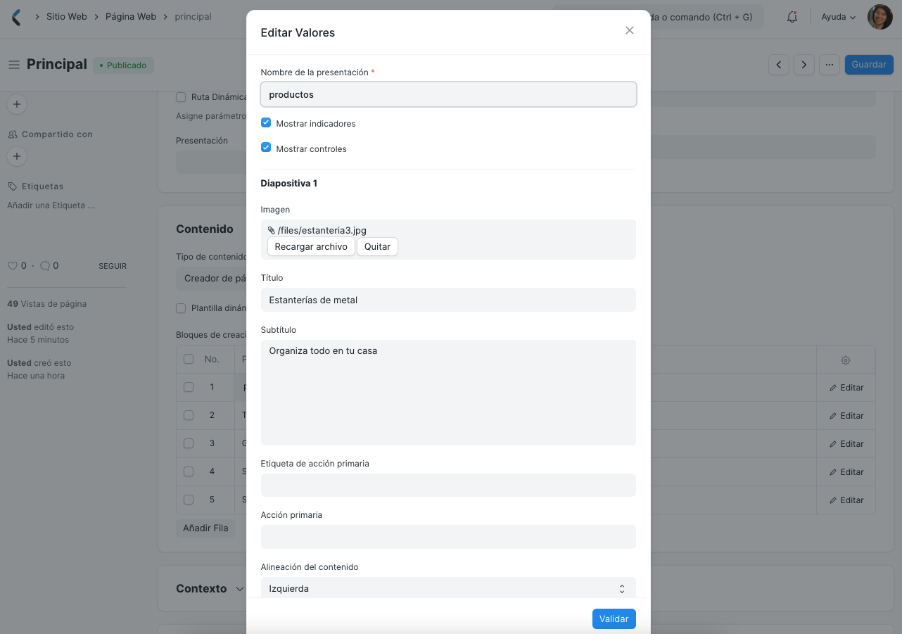 Store Hero Slider Hero Slider Configuration