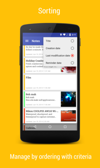 Omni-Notes | Open source note-taking application for Android