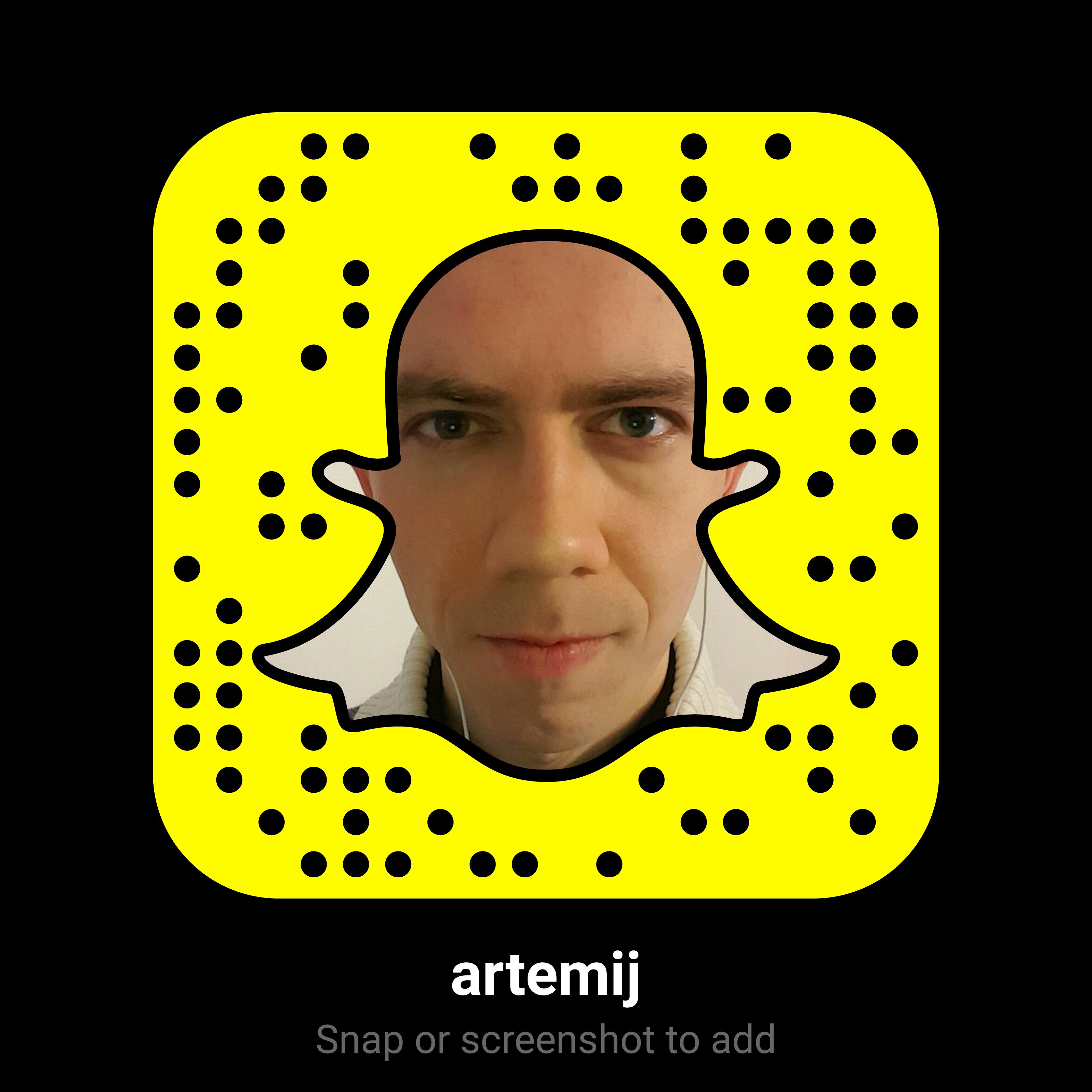 Snapchat: artemij