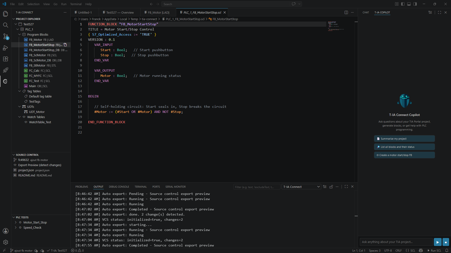 SCL Editor