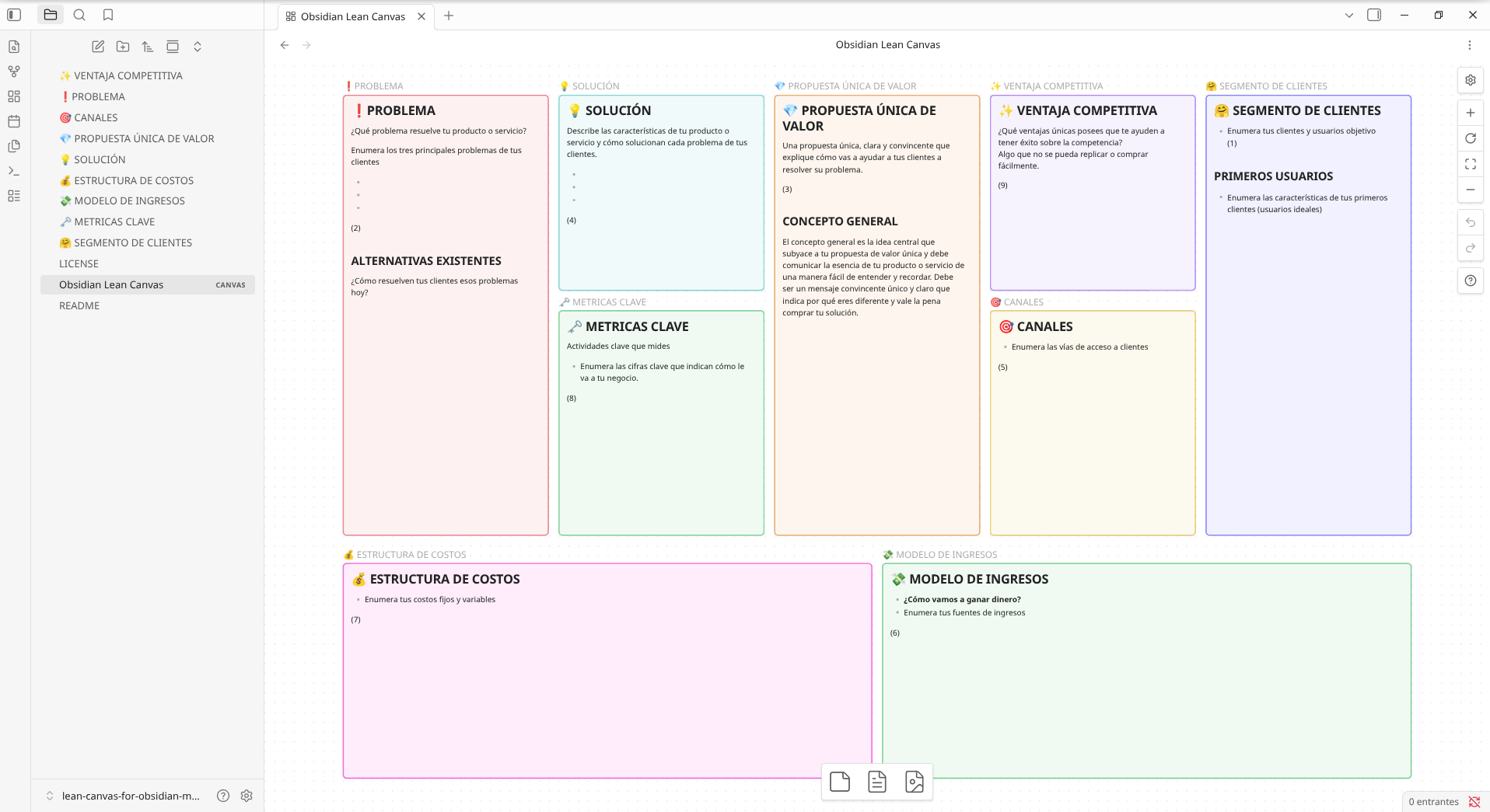 lean-canvas-for-obsidian