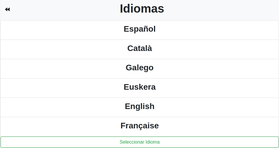 Idiomas