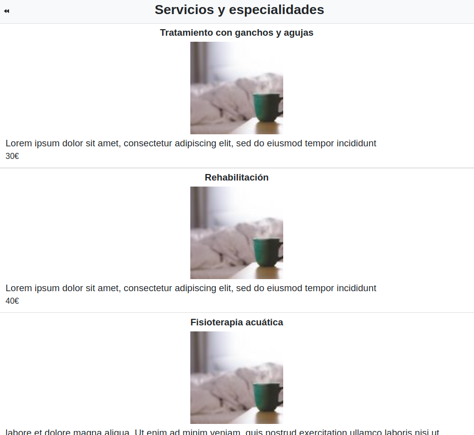 Servicios