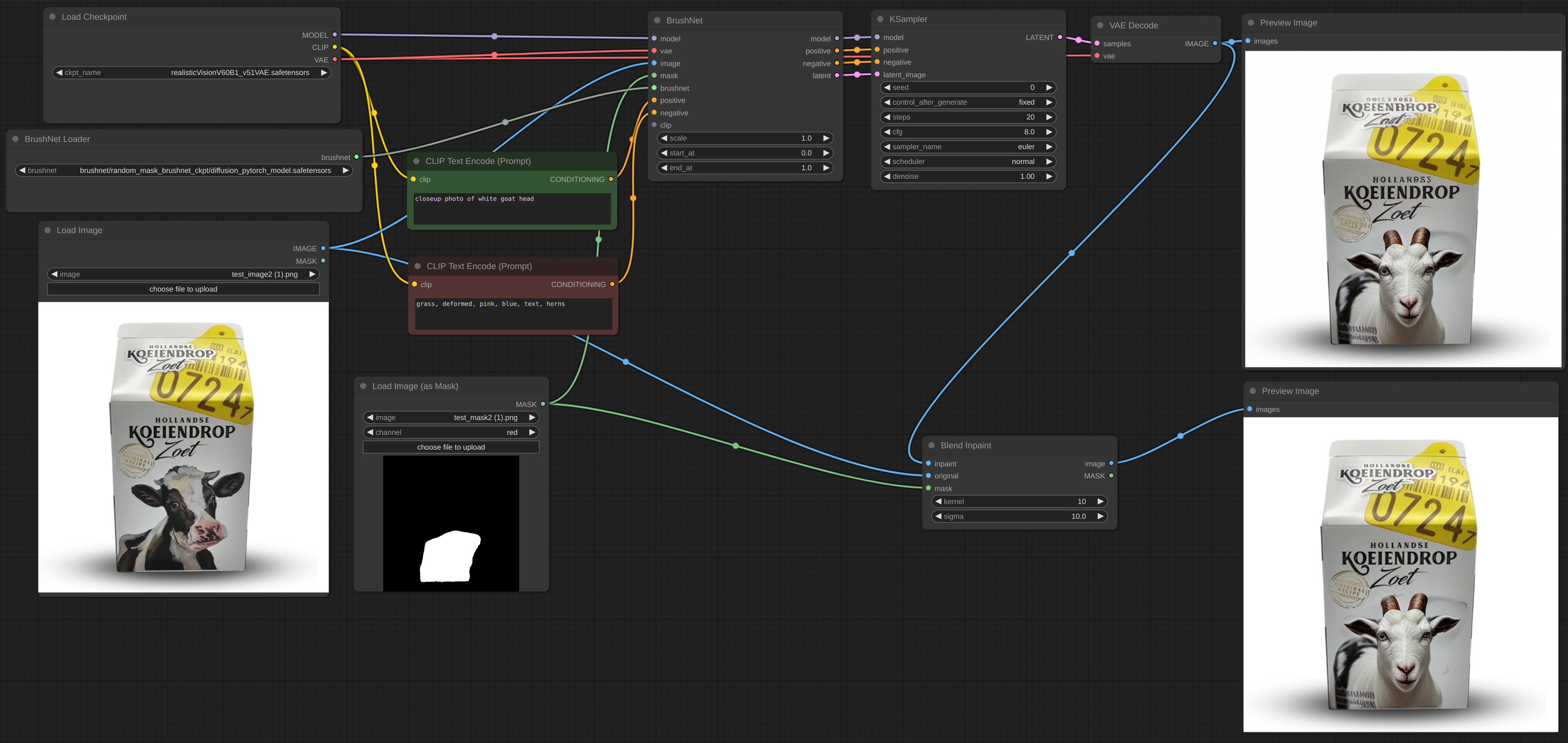 example workflow