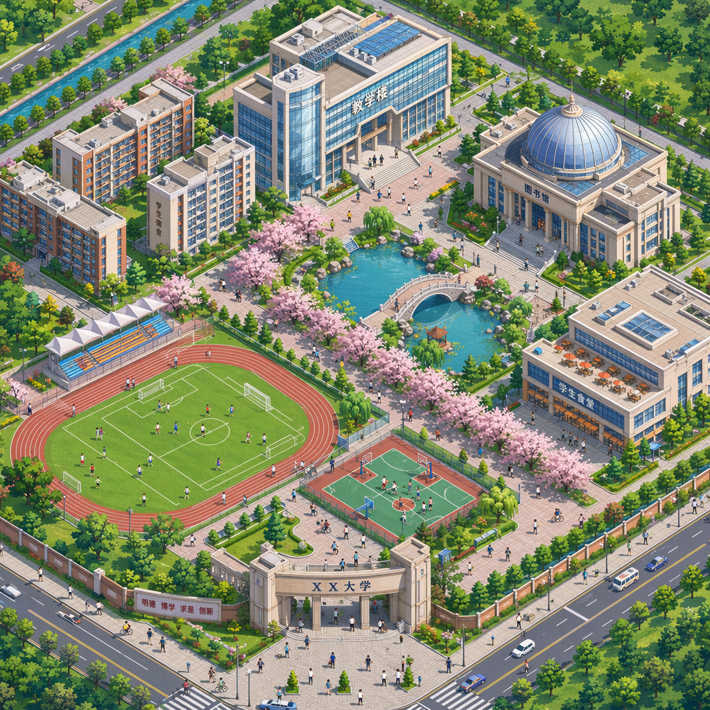 3D Isometric Property Cutaway