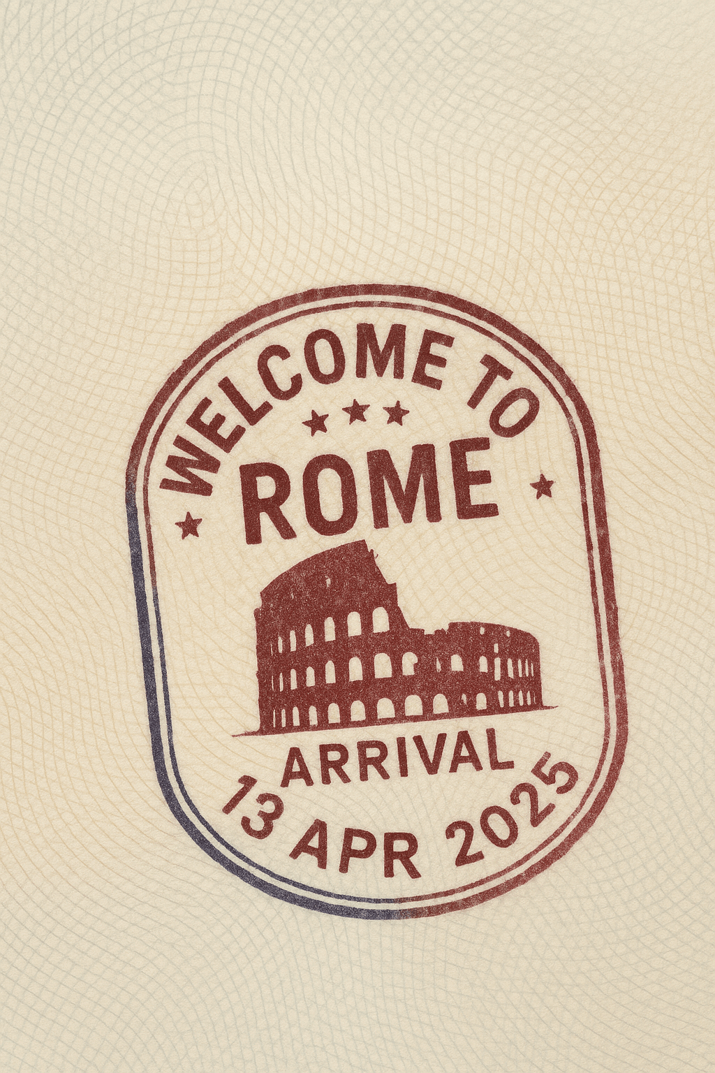"Welcome Home" Closing-Gift Stamp