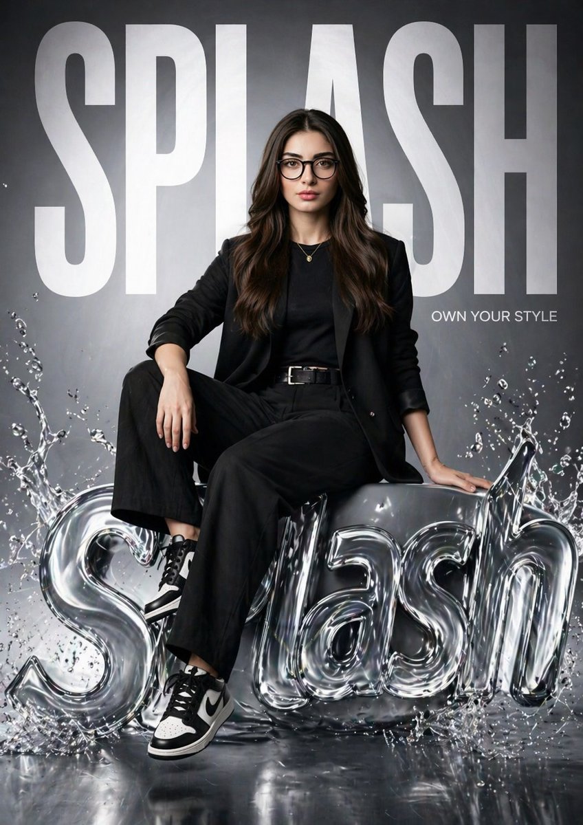 Hyper-realistic Fashion Poster