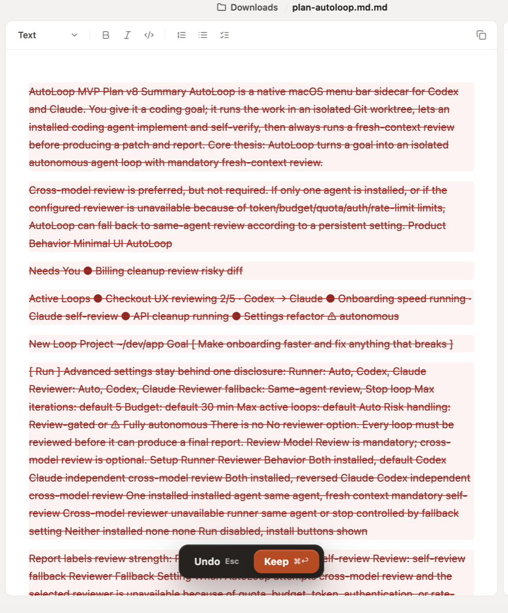 Original file shown as deleted in Flashtype