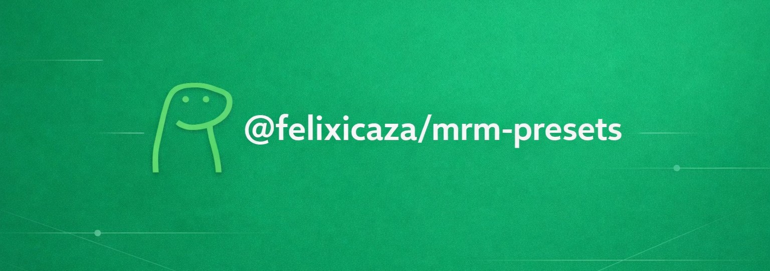 Felix Icaza
|
|
1
|
+
[![Felix Icaza mrm preset