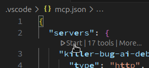 VS Code MCP Server Start