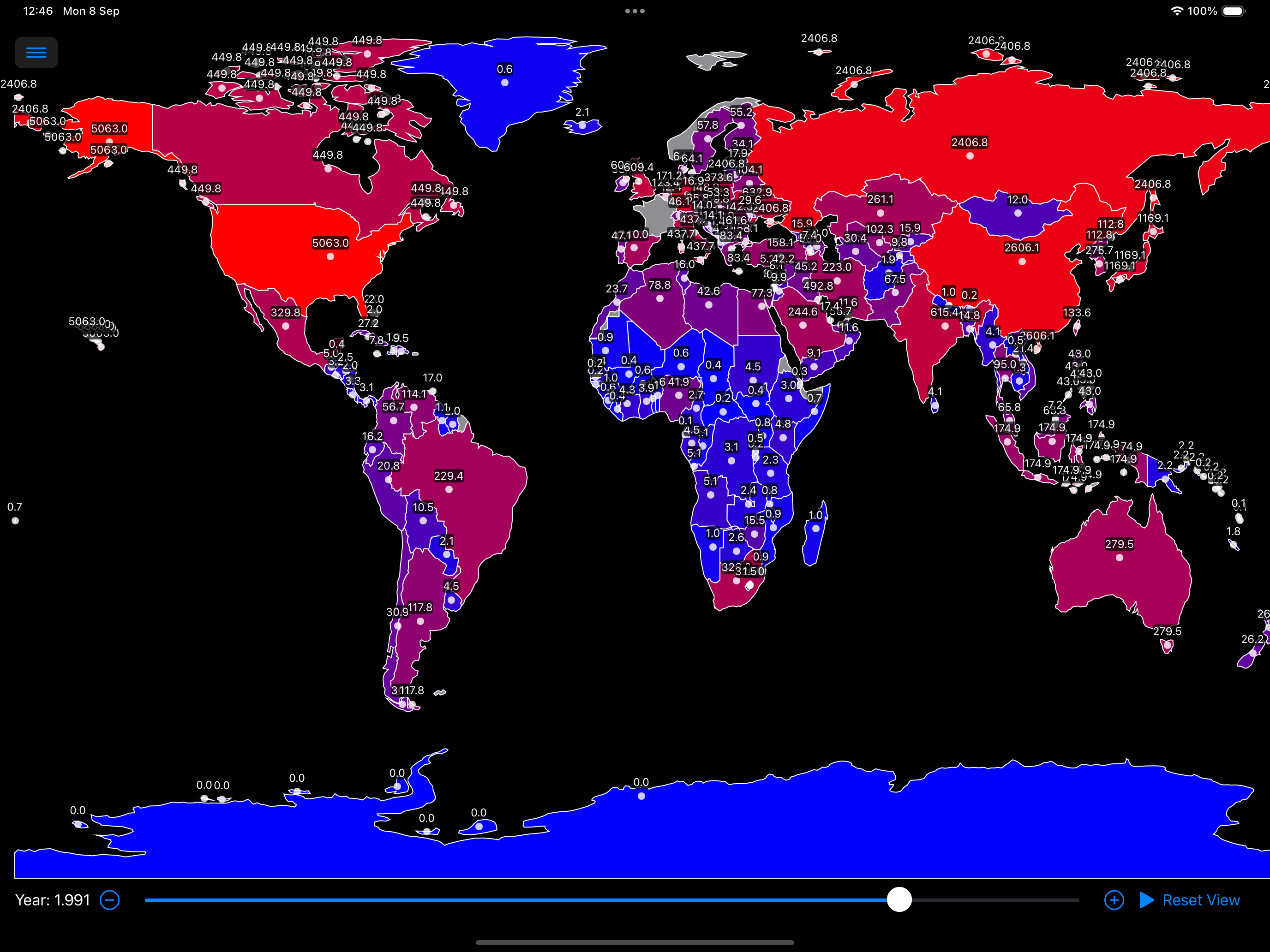 Simulator screenshot 12:46:10