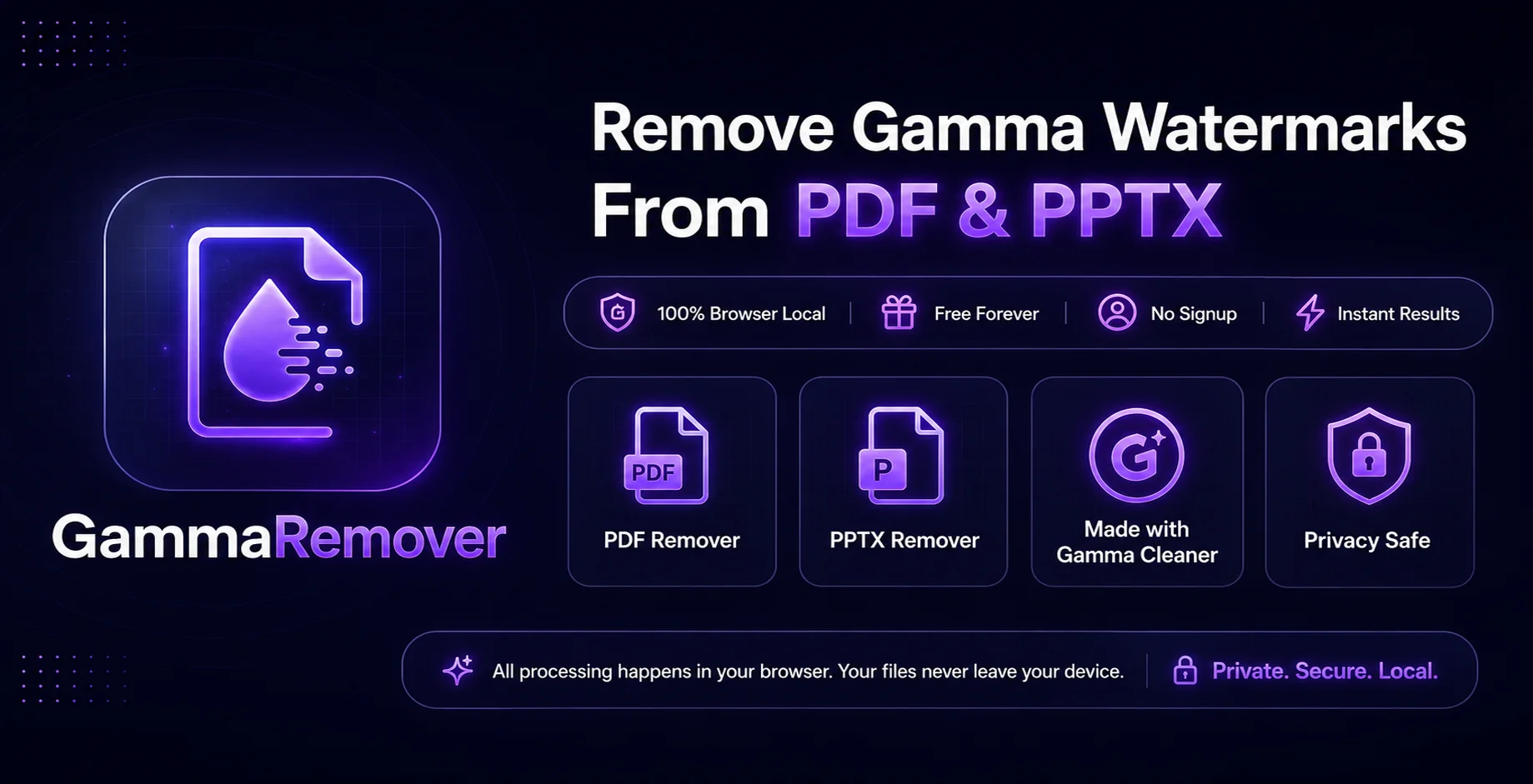 Gamma Remover