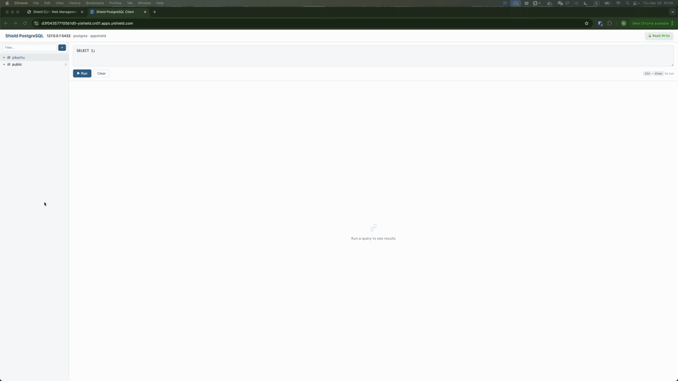Shield CLI SSH Demo