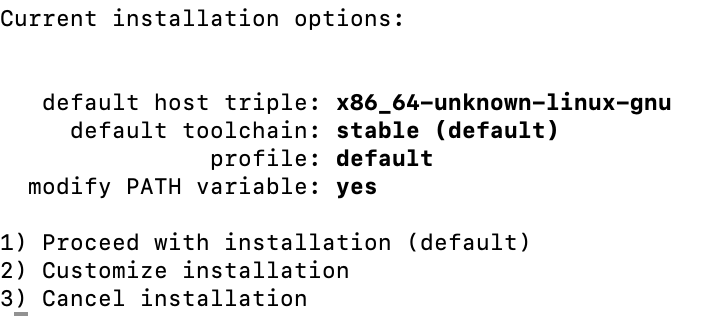 Install Choice