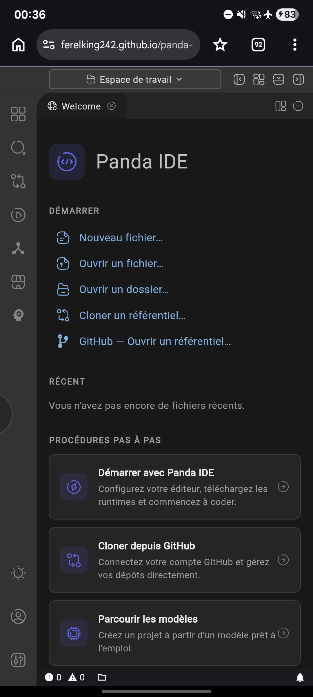 panda-ide screenshot 9