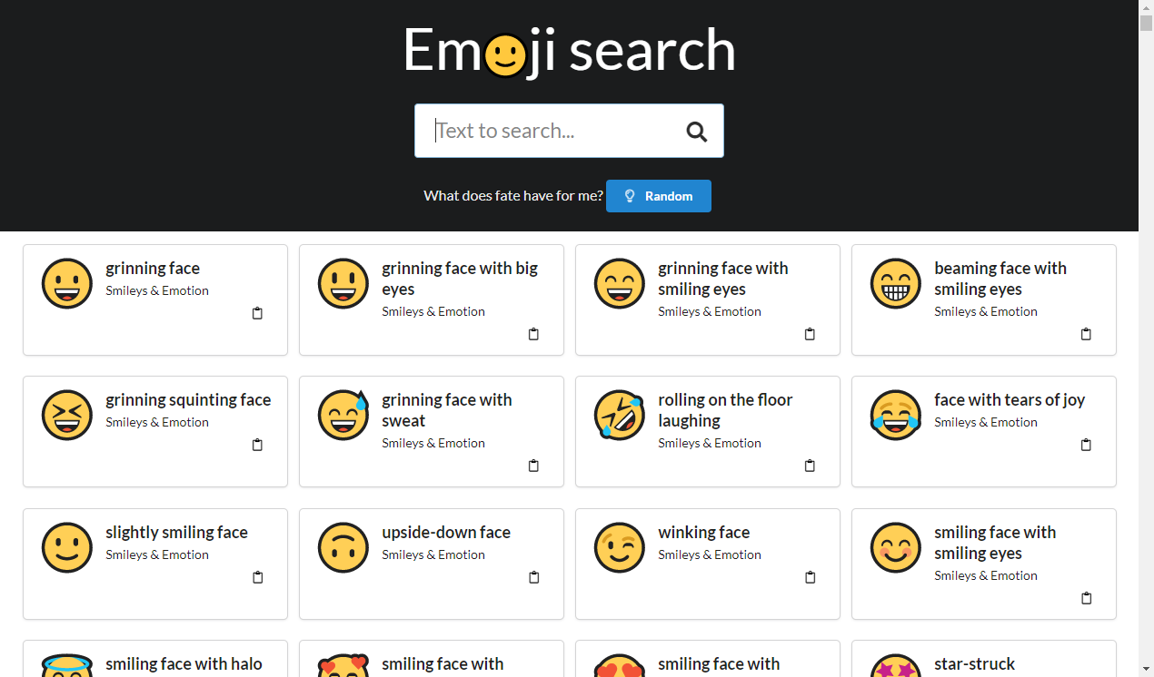 Emoji Search Screenshot 01