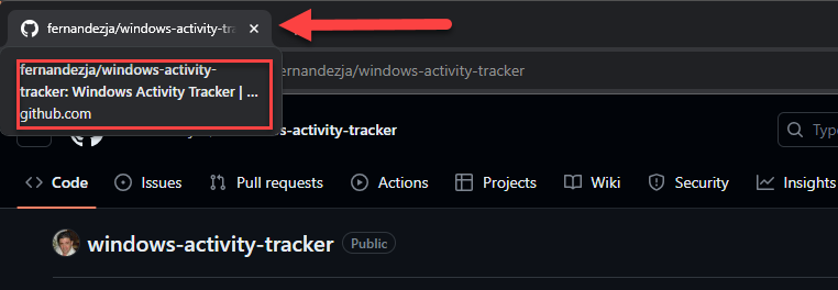 GitHub - fernandezja/windows-activity-tracker: Windows Activity Tracker ...