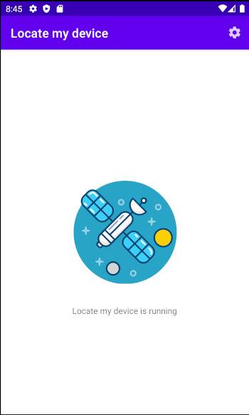 Screenshot 1 of Locate My Device — opens full size