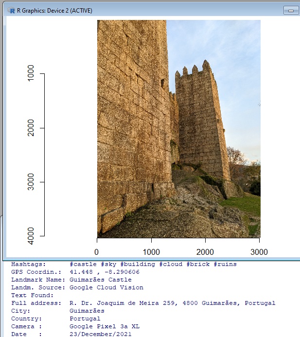 Example of complex script with Vision and Maps APIs for Location