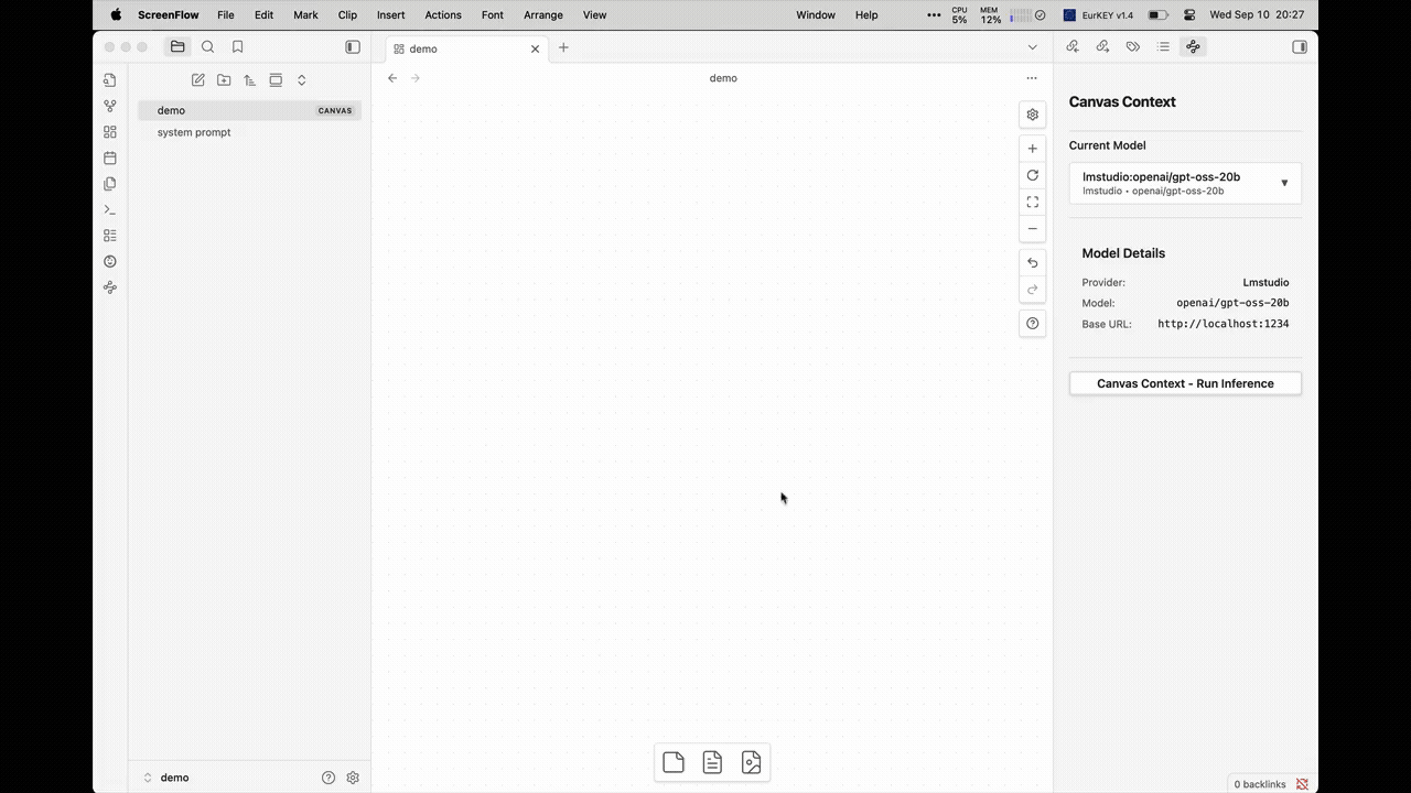 a short video showing the usage of the plugin