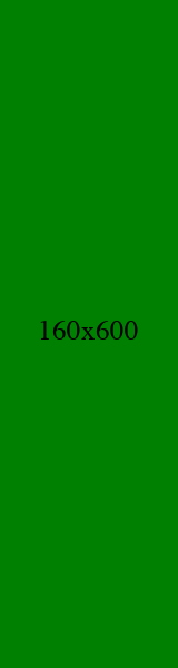 160x600 绿色广告图
