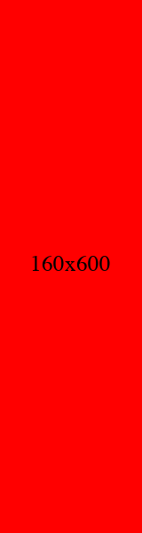 160x600 红色广告图
