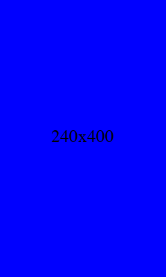 240x400 蓝色广告图