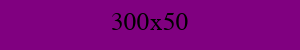 300x50 紫色广告图