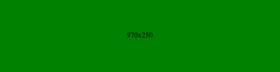 970x250 绿色广告图