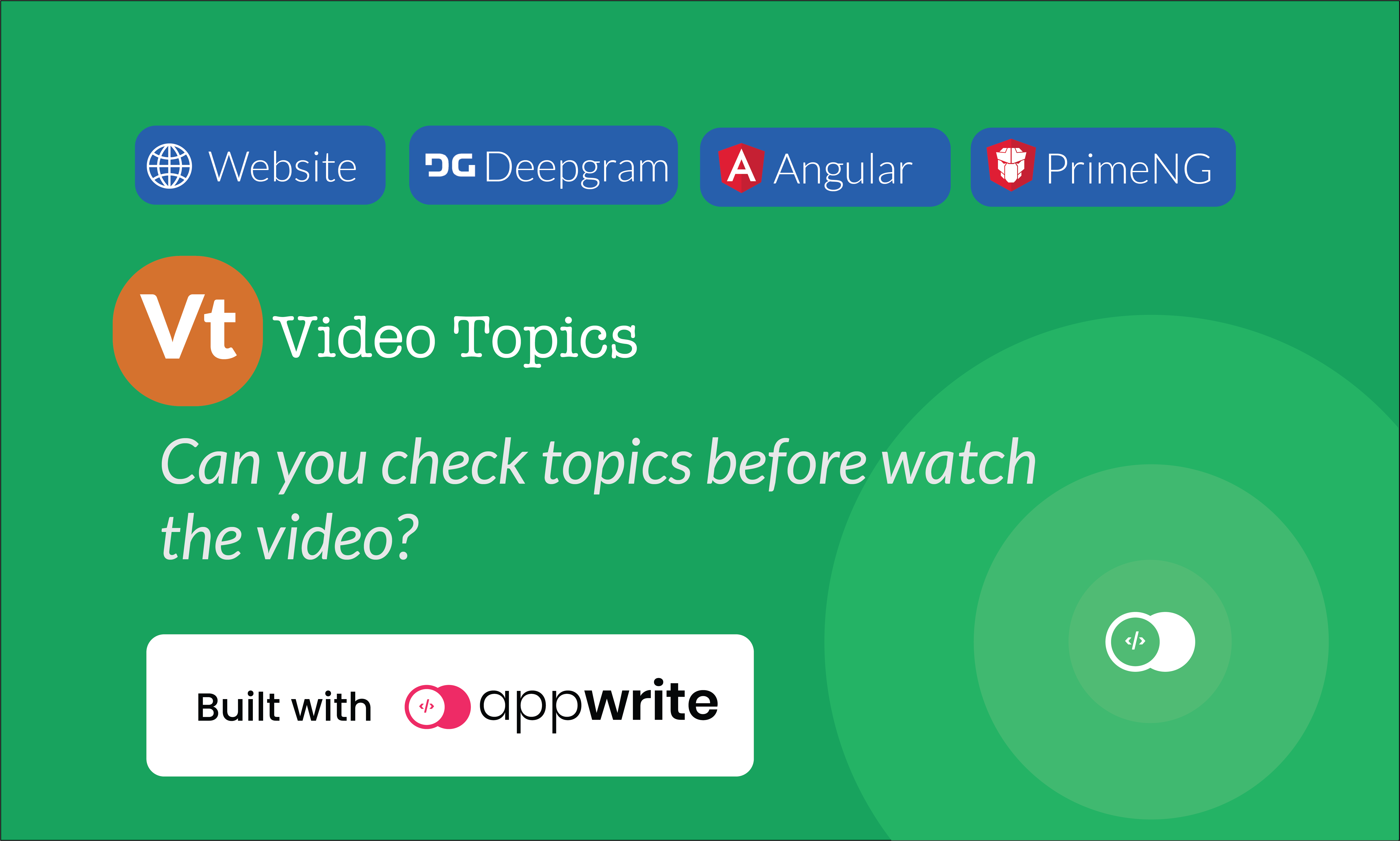 Video Topics