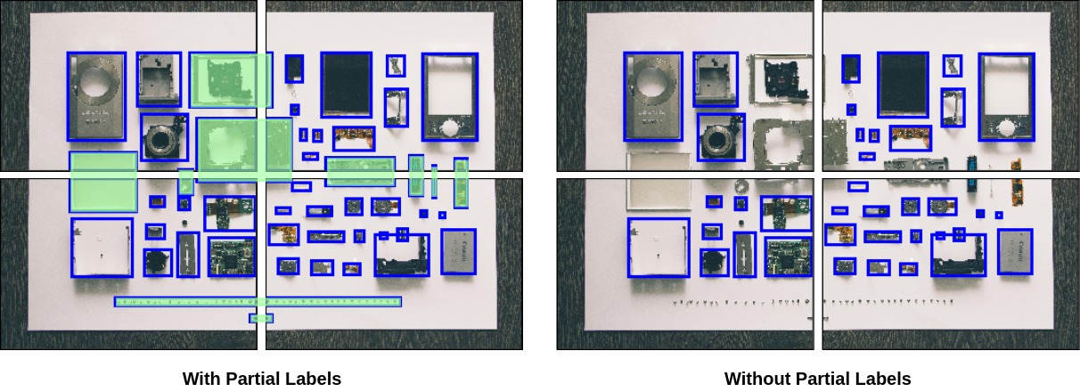 Partial Labels Example