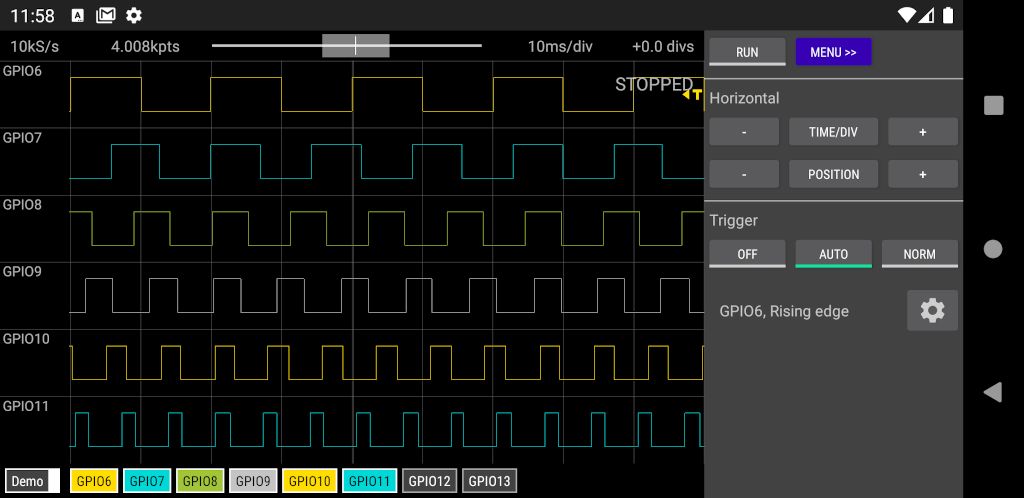 Scoppy Logic Analyser