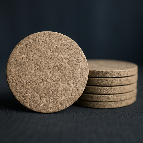 Brown Eco Coasters Small