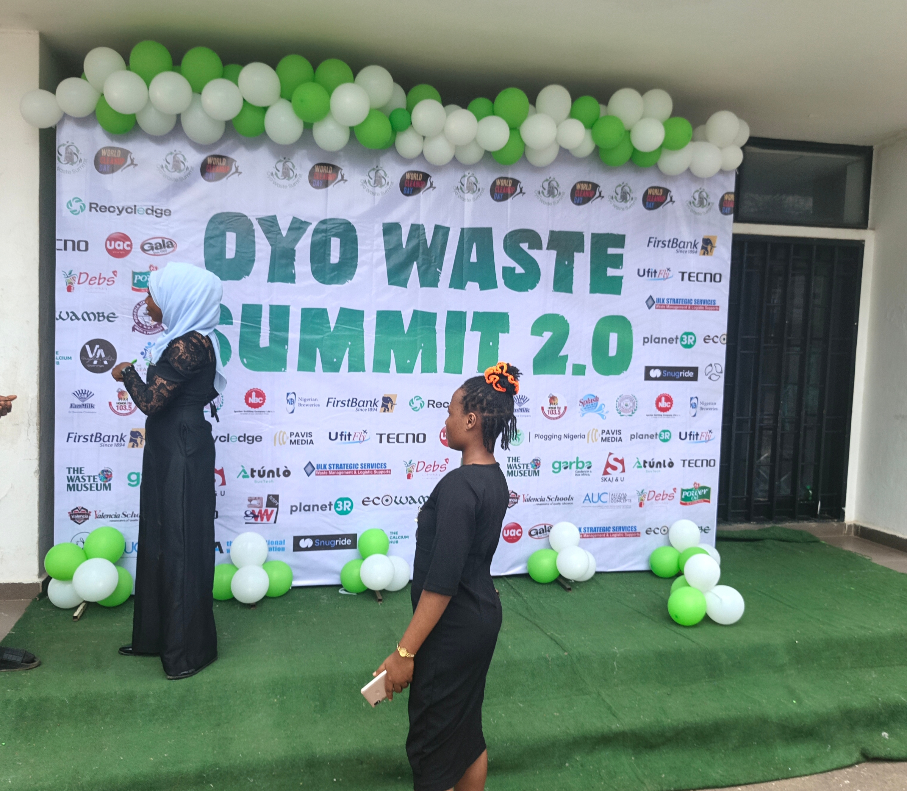 EcoCube at Oyo Waste Summit - Waste to Worth sustainability event
